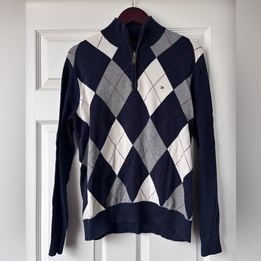 Tommy Hilfiger Men's Argyle Sweater